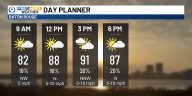 Heat prevails today but relief is on the way
