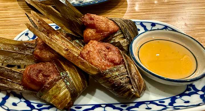 The best chicken nuggets you’ve ever had, served Thai style at The Blue Elephant