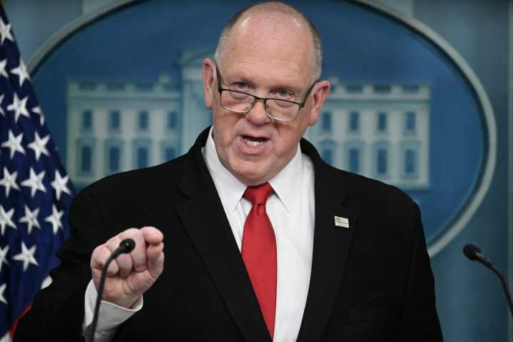 ‘Border czar’ Homan recorded taking bribe, Trump DOJ closed case, reports say