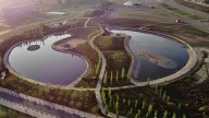 El desconocido parque de Zaragoza con nombre de cuento que forma el símbolo del Ying y el Yang