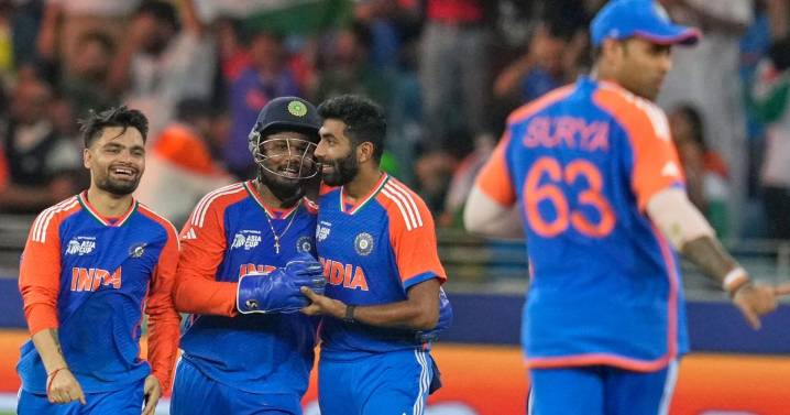 Pakistan collapses from 113-1 to 146 all out against India in cricket's Asia Cup final