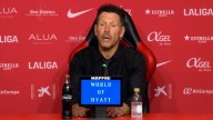 Simeone explica el cambio de Julián: "Todos se enojan cuando les sacan"