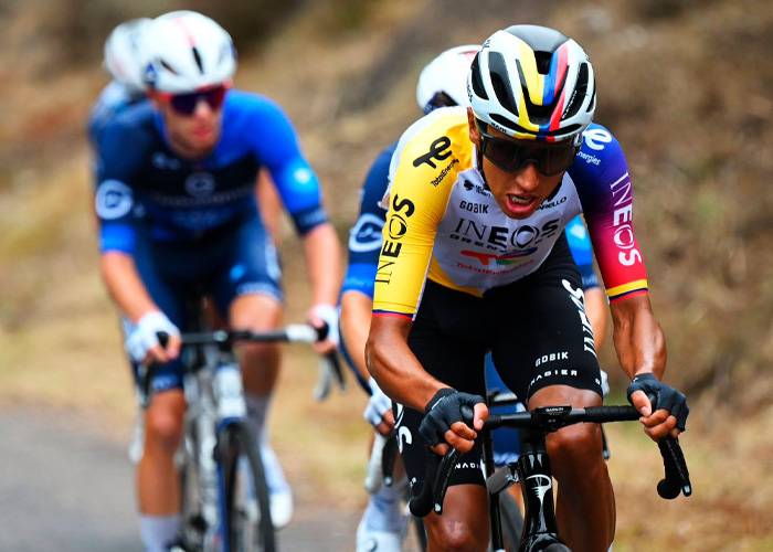 Egan Bernal, ganador de la 16ª etapa de la Vuelta a España