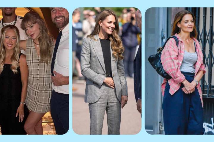 Taylor Swift, Kate Middleton, and More Celebs Are Wearing Plaid