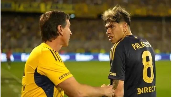 "¿Por qué siempre salgo yo?": el enojo de Palacios en Boca con Russo que genera revuelo