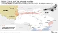 Así fue la ruta de los drones que atacaron Polonia: según Bielorrusia "perdieron el rumbo" por la lucha radioelectrónica