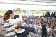 Claudia Sheinbaum arranca en Guanajuato nueva forma de rendir cuentas