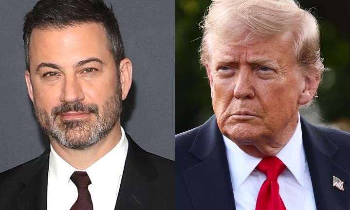Jimmy Kimmel slams 'dangerous' Donald Trump during TV return