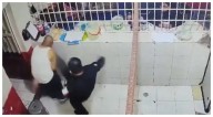 Captan a custodio golpeando a un reo en penal de Huejotzingo, Puebla