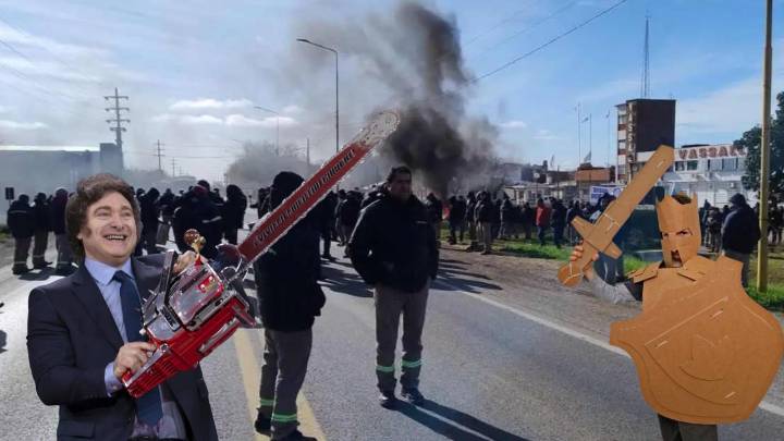 Milei herido ataca, pero desde abajo hay luchas duras