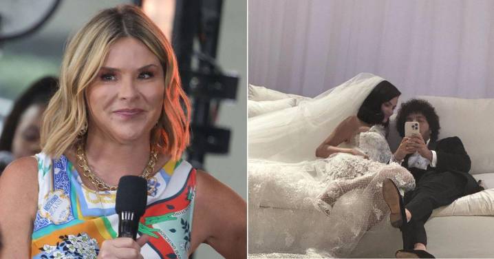 Jenna Bush Hager Drags Benny Blanco for Texting During His Wedding to Selena Gomez: 'Get Off Your Phone!'