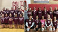 BMS 7th ‘A’ and 8th ‘A’ volleyball teams win consolation titles at Sweetwater tournament