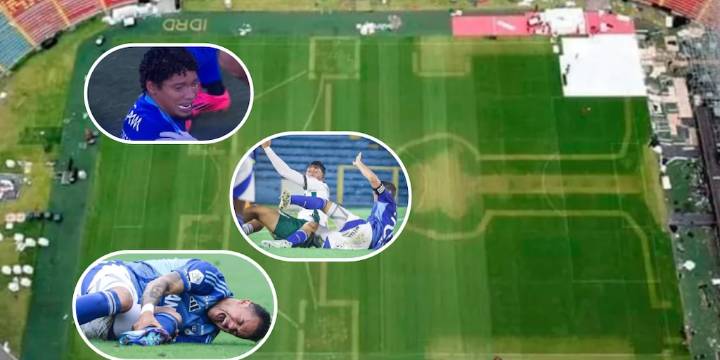 Millonarios y su dilema con la cancha de El Campín: tras polémica de conciertos, tres referentes han sufrido graves lesiones
