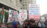 (VIDEOS) Seguiremos por las calles defendiendo la lucha del pueblo palestino