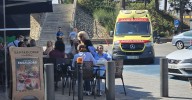 Herido en la cabeza tras golpearse en el Centro Comercial El Tormes