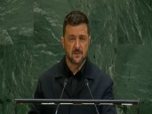 At UNGA, Zelenskyy questions UN’s effectiveness, says ‘weapons decide who survives’