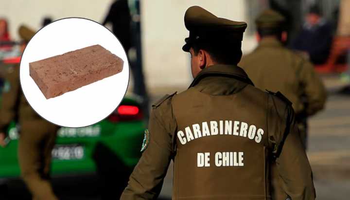 Carabinero en riesgo vital tras recibir ladrillazo durante fiscalización en Las Condes