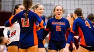 Bradenton Christian vs. Riverview high school volleyball match photos