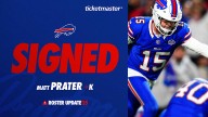 Bills sign K Matt Prater and P Cameron Johnston, release P Brad Robbins
