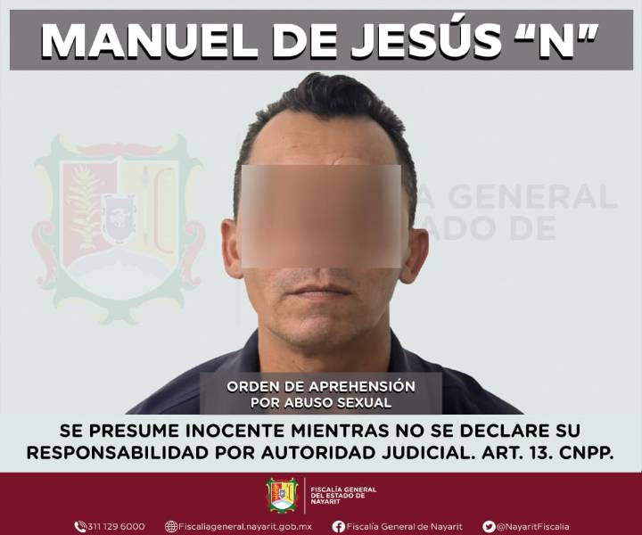 EN AHUACATLÁN APREHENDEN MANUEL DE JESÚS