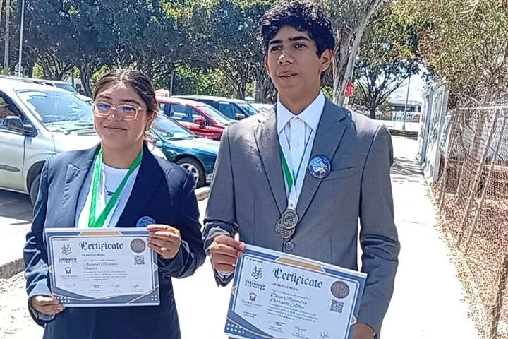 Adolescentes tijuanenses ganan medalla de bronce en concurso internacional con proyecto sobre migración