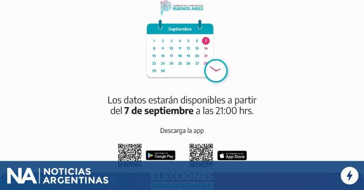 Elecciones en Provincia: cómo descargar la app oficial para seguir los resultados desde las 21 hs