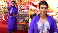 Agency News Navratri 2025: Priyanka Chopra Celebrates Durga Puja at Mumbai Pandal (Watch Video)