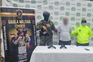 Fue capturado alias “Coco” figura clave en la logística del Clan del Golfo en el Chocó