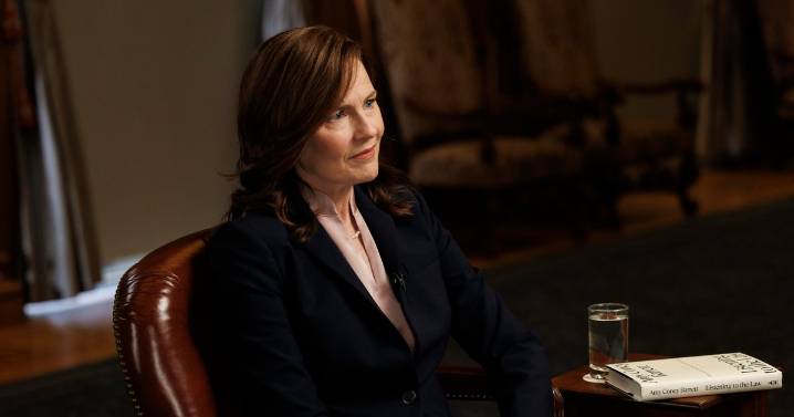 Justice Amy Coney Barrett says the law isn't an "opinion poll" as Supreme Court faces longshot bid to revisit same