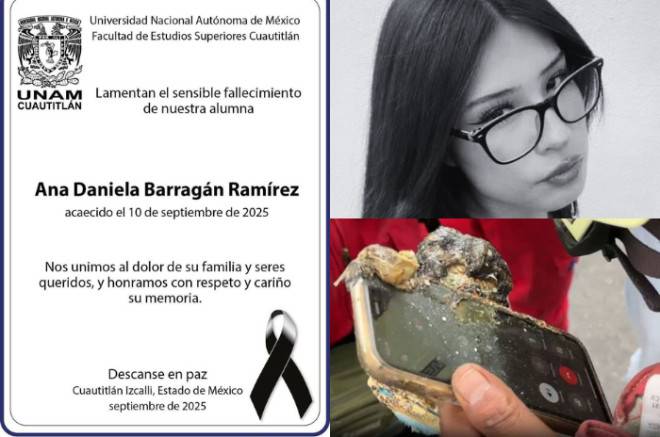 Ana Daniela, estudiante de la UNAM, no sobrevivió a la explosión de pipa en Iztapalapa