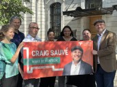 Transition Montréal launches campaign slogan, promising to fight for the city