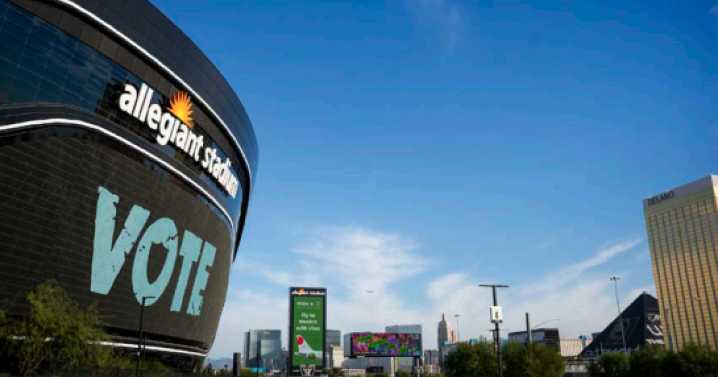 Allegiant Stadium effective as new polling location, Harvard study finds