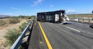Semi truck accident causes eastbound lane closure on Interstate 10
