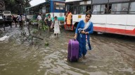 Drones Pressed Into Service To Distribute Food In Flooded Hyderabad Areas