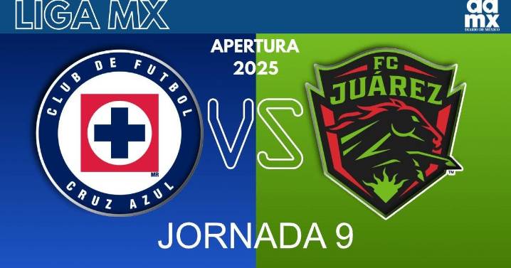 Cruz Azul vs. FC Juárez: horario, canal y dónde ver EN VIVO el partido de la Jornada 9
