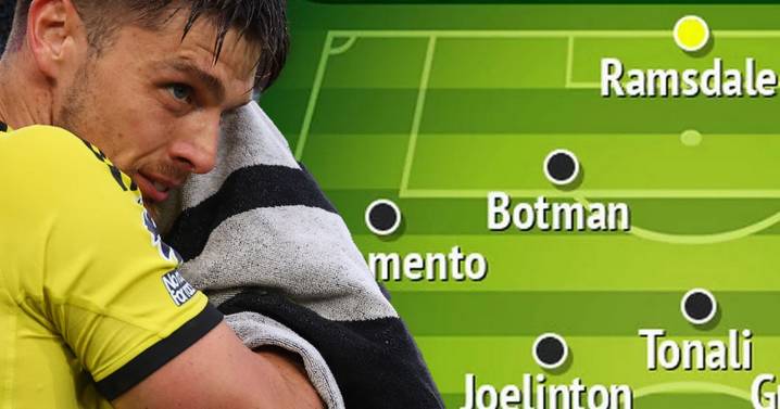 Nick Pope axed and £133m trio snubbed in Newcastle United's new starting XI