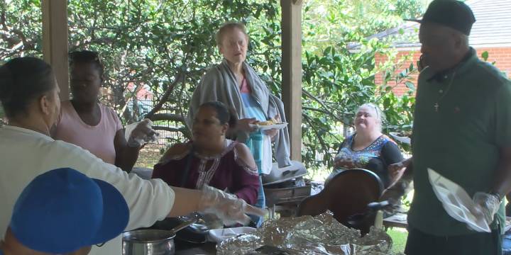 Baton Rouge apartment residents celebrate Labor Day