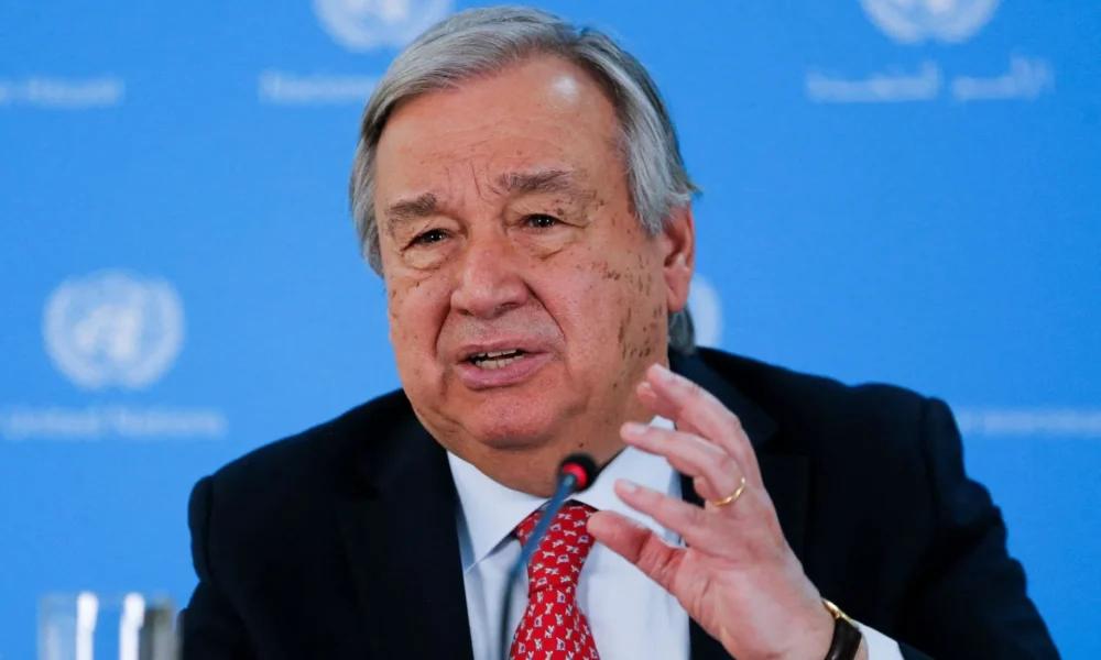 Guterres pide a Naciones Unidas reconocer el Estado de Palestina