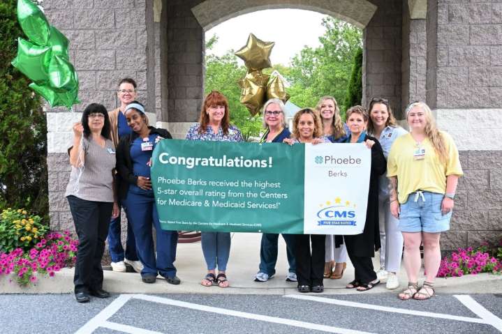 Phoebe Berks awarded 5-star rating by CMS