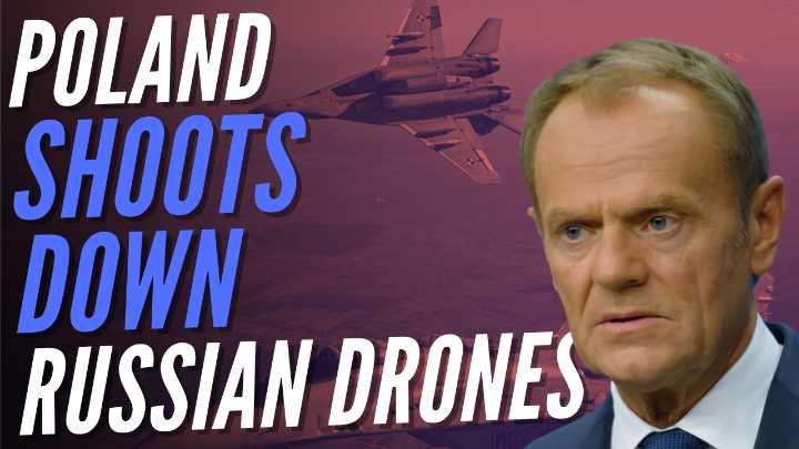 Poland Shoots Down More Than Ten Russian Drones in Airspace