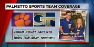 WATCH: Palmetto Sports Team heads to Atlanta for No. 12 Clemson at GA Tech