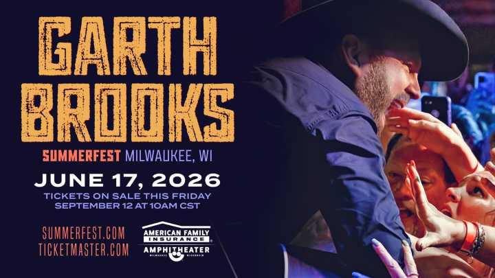 Garth Brooks to launch Summerfest 2026 with Milwaukee return