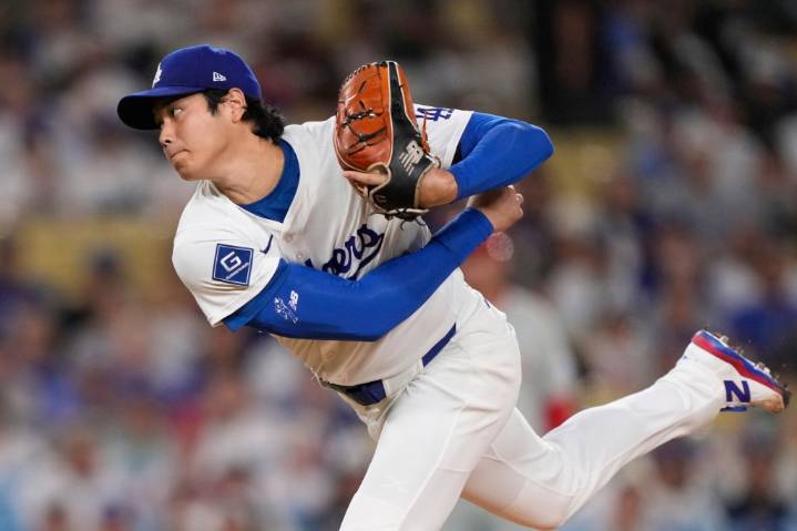 Shohei Ohtani open to position change to help Dodgers’ bullpen