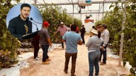 Anuncia Samuel García apoyos a productores del Tecnoparque Hortícola en Galeana