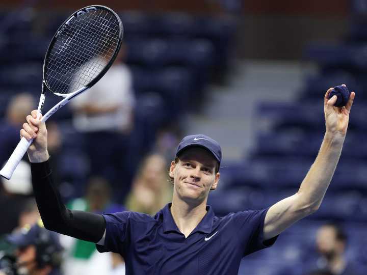 US Open: Sinner dominates Musetti to set up semifinal with Auger
