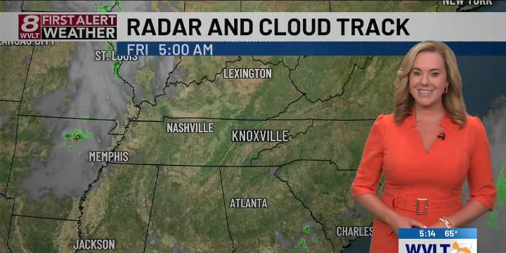 Building heat with isolated downpours possible