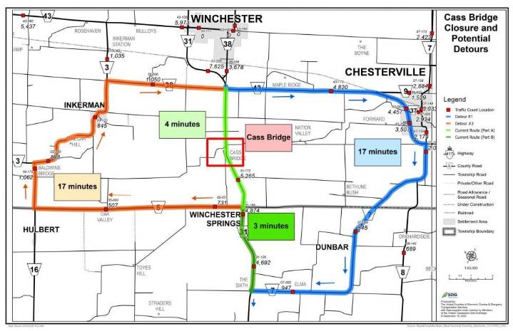 Stormont Dundas Glengarry chooses staged approach for Cass Bridge