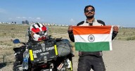 Indian biker travelling the world 'depressed' after motorcycle stolen at Wollaton Park