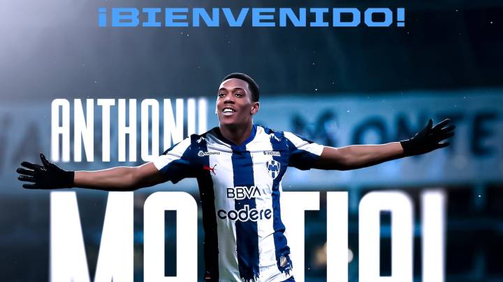 Oficial: Anthony Martial llega a Rayados