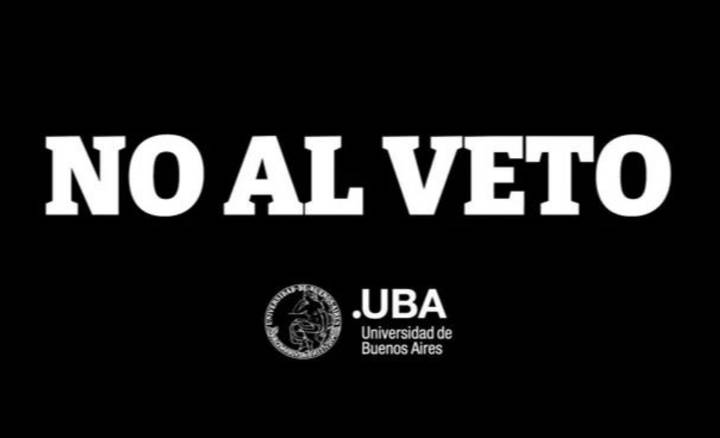 Nación denunciará a la UBA por usar su web oficial para repudiar el veto